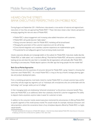 Mobile Rdc Check Mobile Remote Deposit Capture: Changing how consumers bank and banks ...