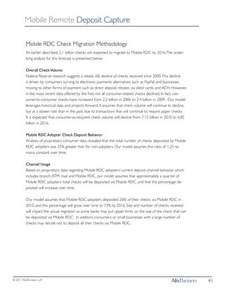 Mobile Rdc Check Mobile Remote Deposit Capture: Changing how consumers bank and banks ...