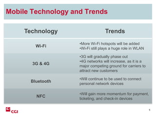 Mobile Technology and Trends<br />5<br />