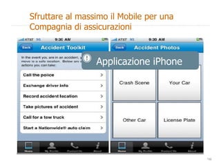 Sfruttare al massimo il Mobile per una Compagnia di assicurazioni  Applicazione iPhone 