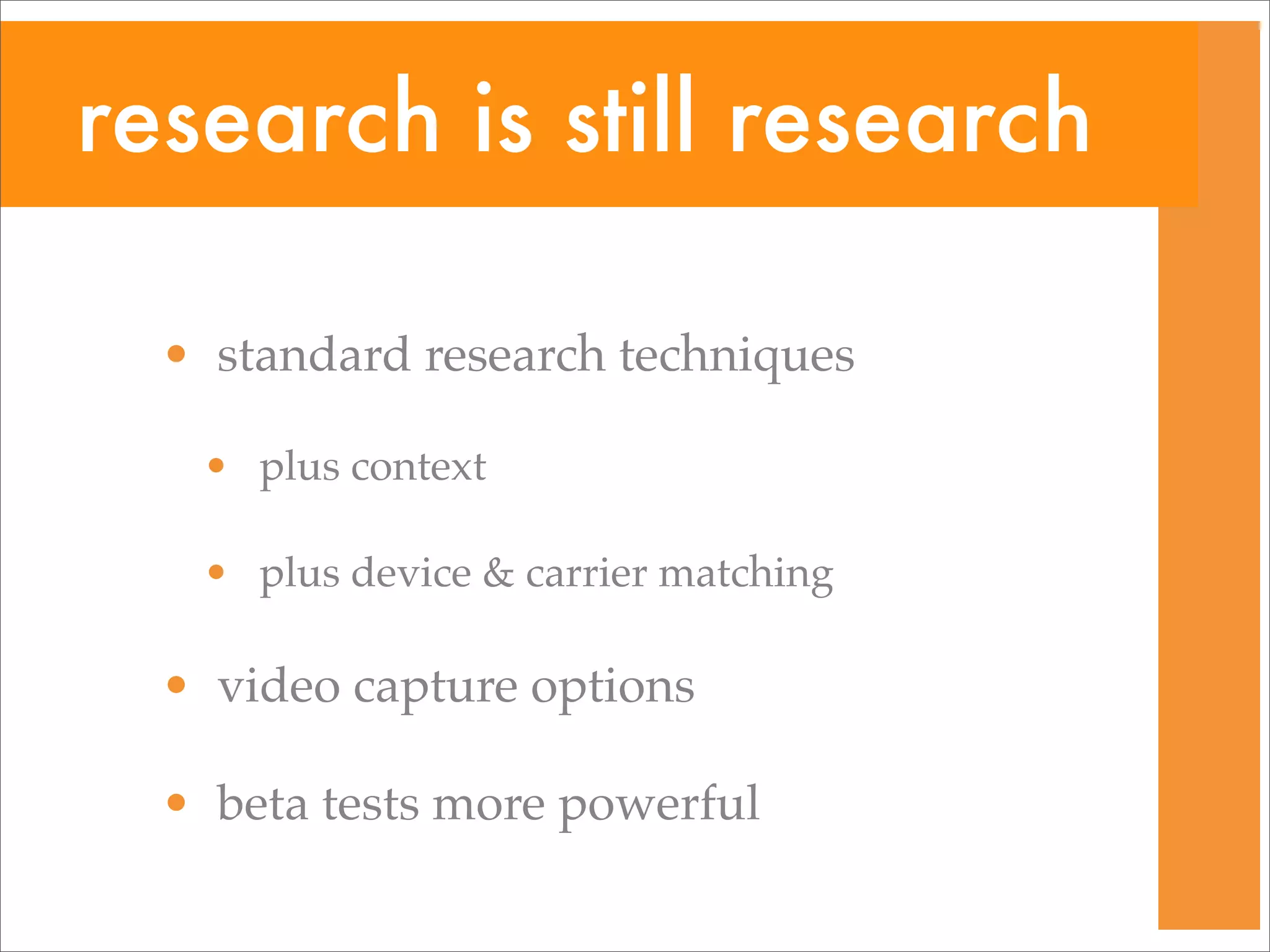 Mobile Usability Testing