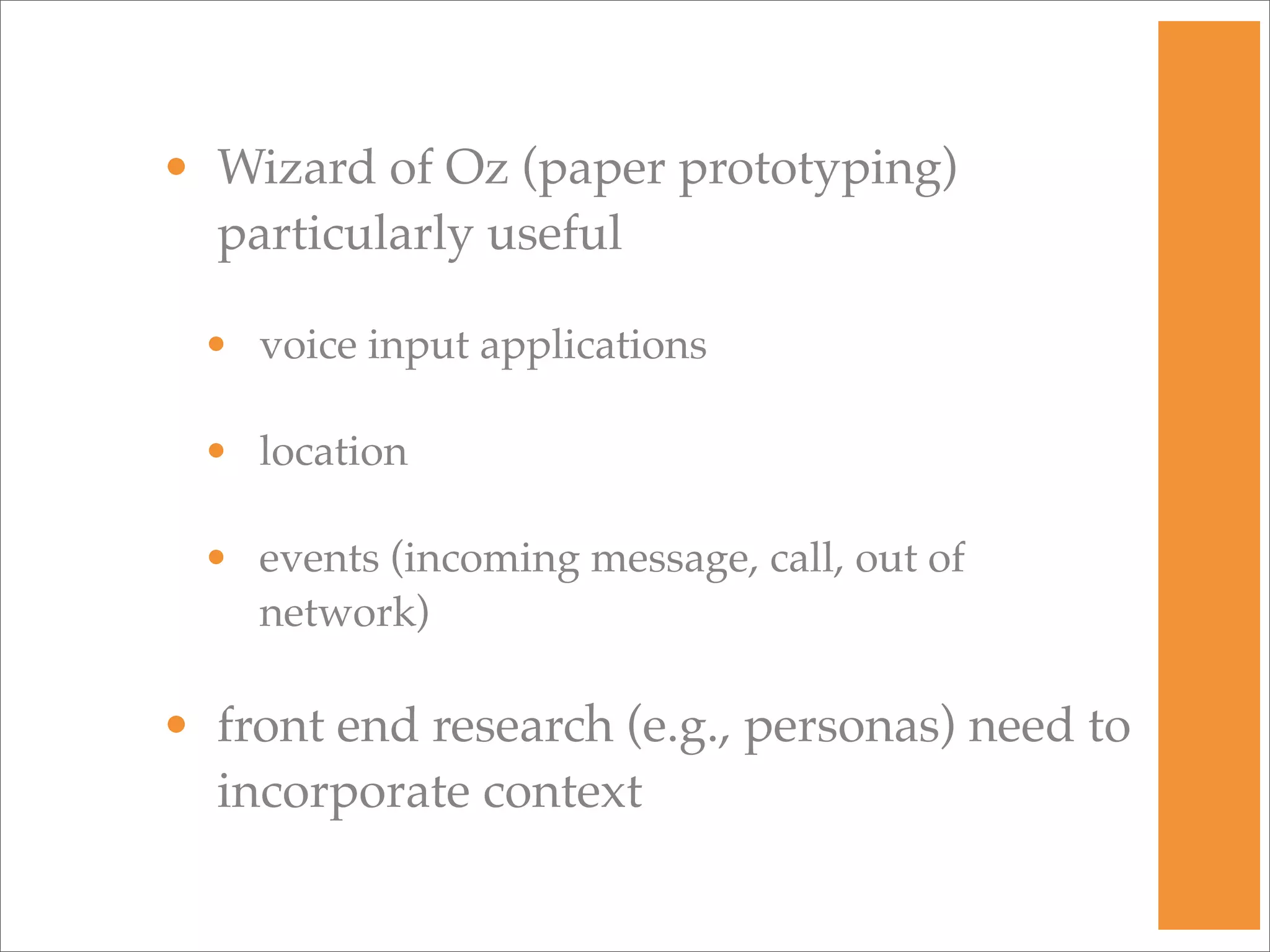 Mobile Usability Testing