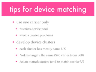 Mobile Usability Testing