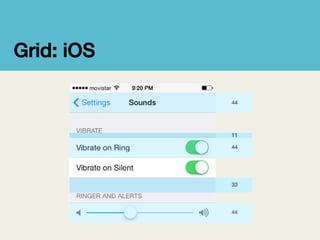 Grid: iOS!

 