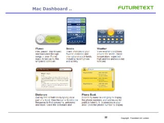 Mac Dashboard .. 