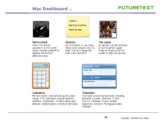 Mac Dashboard .. 