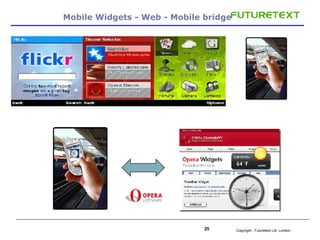 Mobile Widgets - Web - Mobile bridge 