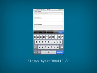 <input type="email" />
 
