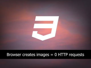 Browser creates images = 0 HTTP requests
 