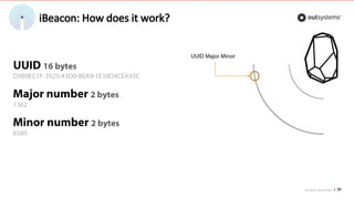 Location workshop
iBeacon: How does it work?
38
 