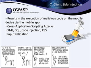 Mobile security, OWASP Mobile Top 10, OWASP Seraphimdroid