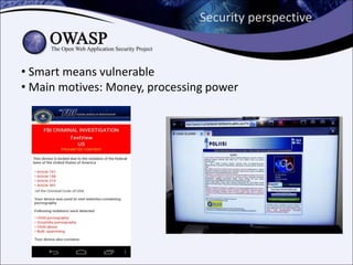 Mobile security, OWASP Mobile Top 10, OWASP Seraphimdroid