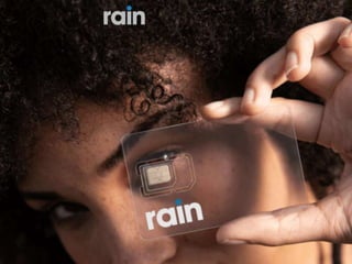 5 G
It promises mobile data speeds that far outstrip the fastest
home broadband network currently available to
consumers. With speeds of up to 100 gigabits per
second, 5G is set to be as much as 100 times faster
than 4G.
Low latency is a key differentiator between 4G and 5G.
By 2024, 5G subscriptions will
reach 1.5 billion, and coverage
will blanket over 40 percent of the
world's population.
Vodacom Group released a 5G trial in Lesotho in
August 2018.
Rain plans to roll out 5G. They've estimated a
release date of early 2019.
MTN Group Limited partnered with Ericsson in
November 2018, to deploy a fixed wireless access
5G site in Midrand.
 