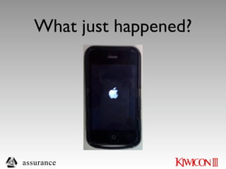 What just happened?




assurance
 