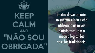 Dentro desse cenário,
as marcas ainda estão
utilizando as novas
plataformas com a
mesma lógica dos
veículos tradicionais.

 