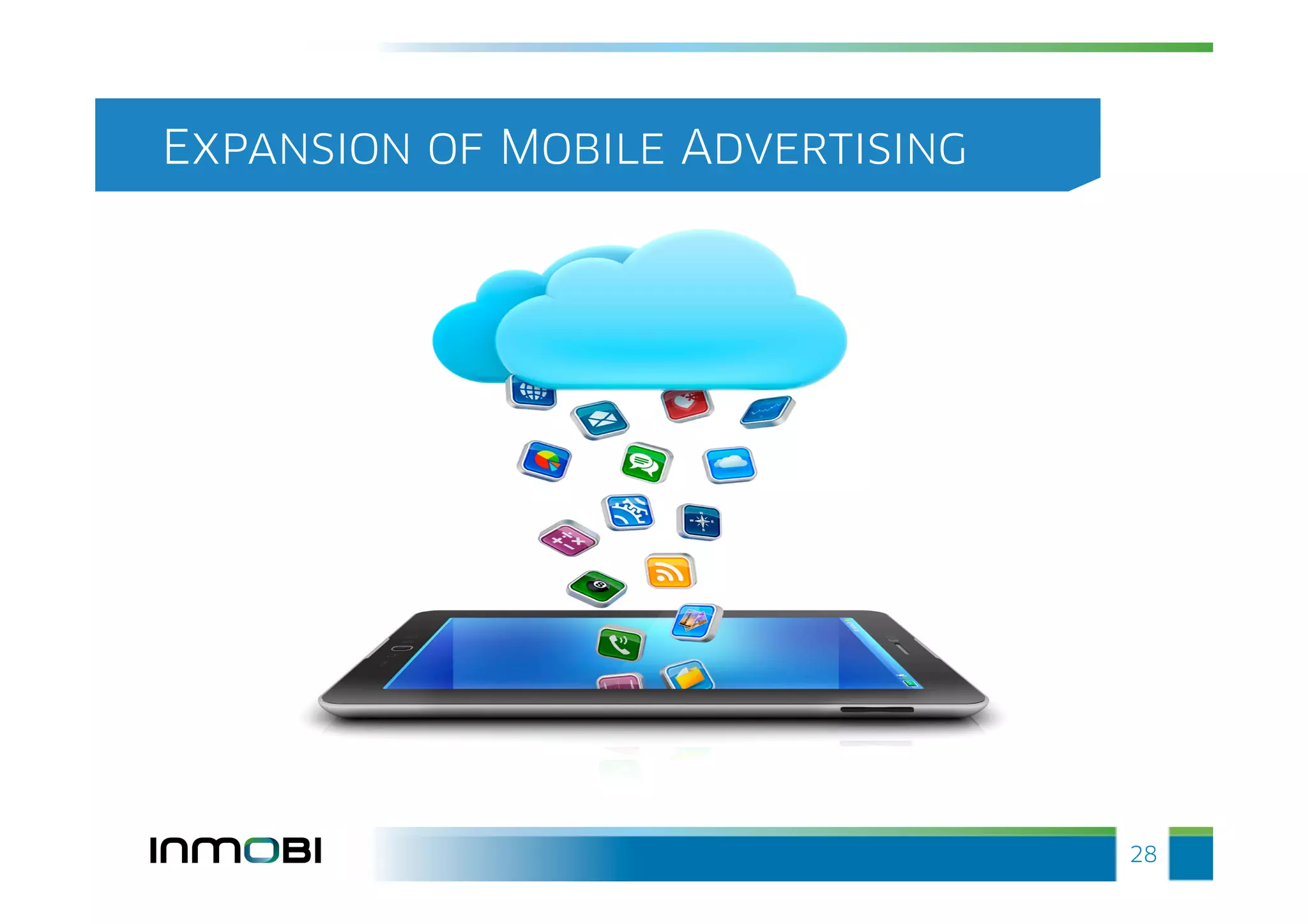 Expansion of Mobile Advertising




                                  28
 