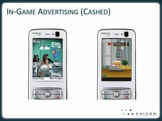 IN-GAME ADVERTISING (CASHED)
 