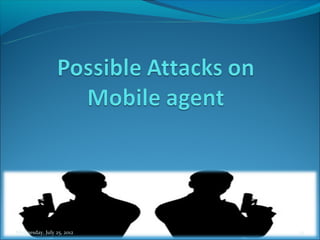 Wednesday, July 25, 2012   23
 