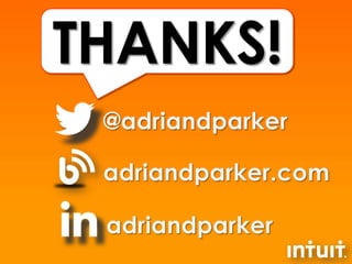 THANKS!
Thank You. Let’s Stay Connected.




#BtoBLive    @AdrianDParker
 