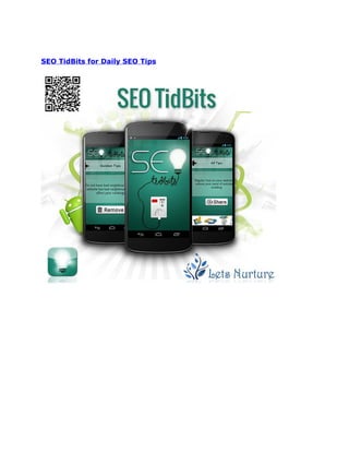 SEO TidBits for Daily SEO Tips
 