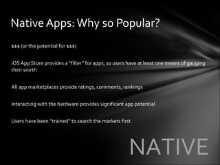 Mobile and Tablet App Development and Market Share