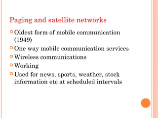 Mobile and wireless computing | PPT