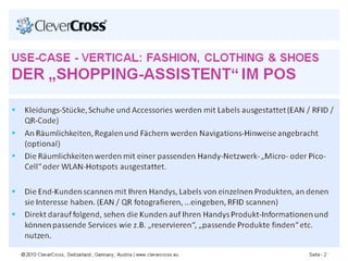 Mobile Answers | Clothing | a mCommerce Use Case