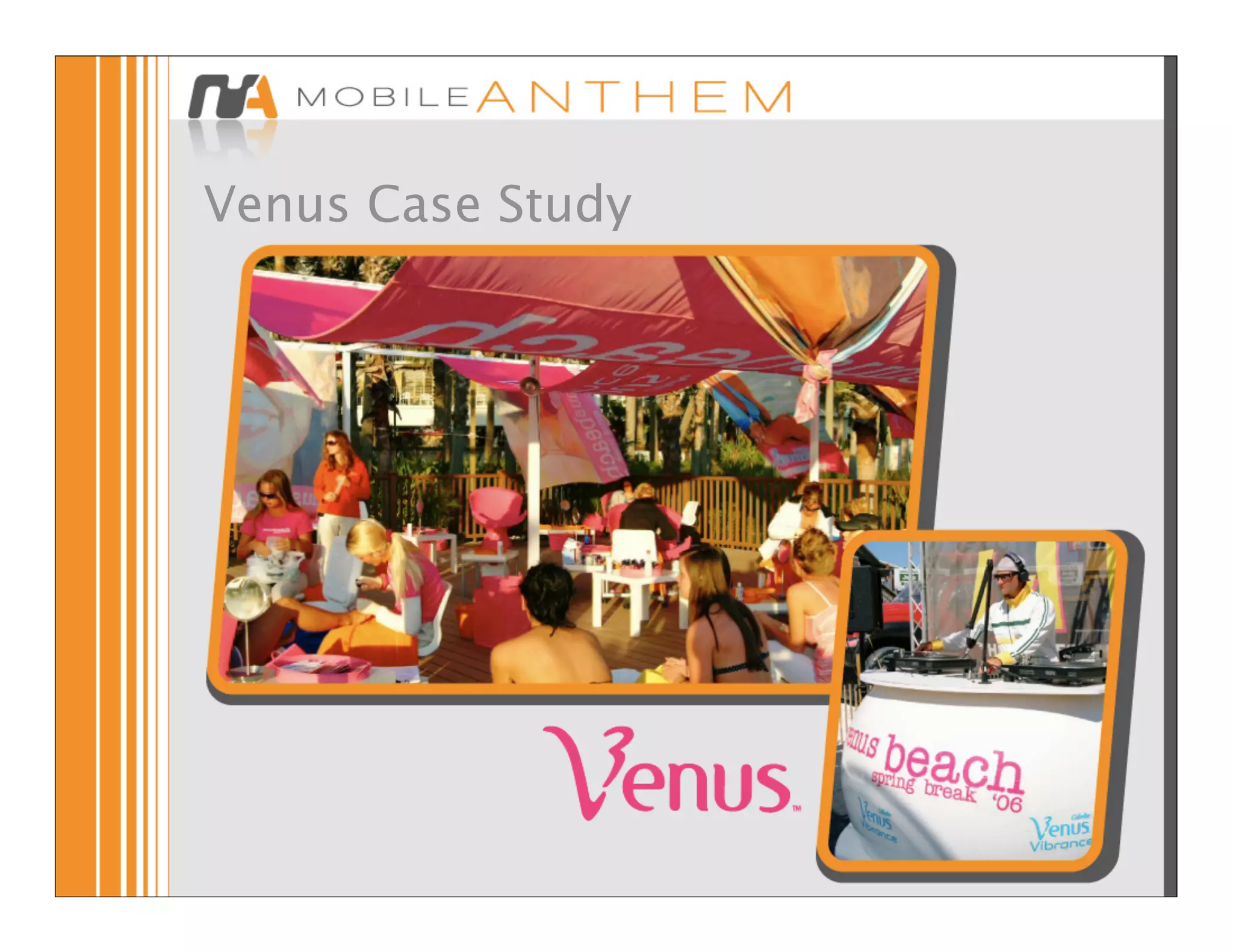 Venus Case Study
 