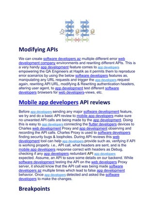 Mobile API Test With Web Proxy.pdf | Web Development | Internet