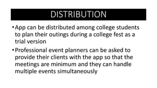 Marketing Plan of Mobile App - Plan Your Event