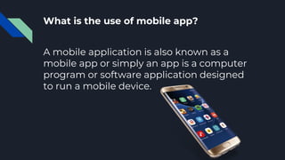 Mobileapp development