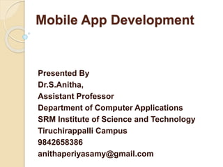 Mobile App Development | PPTX