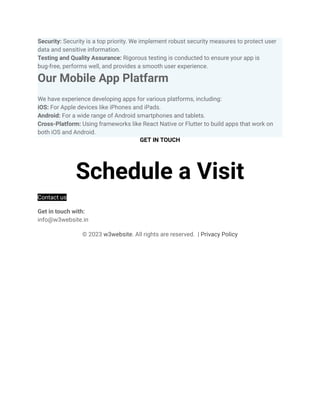 Mobile App Development Pdf Mobile App Development Pdf