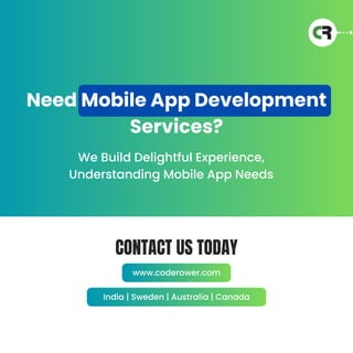5 Reasons Why Your Business Needs Mobile App Development | PDF