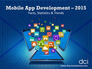 Mobile App Development – 2015
Facts, Statistics & Trends
www.dotcominfoway.com
 