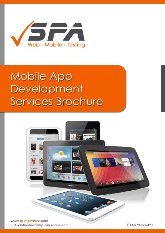 app brochures