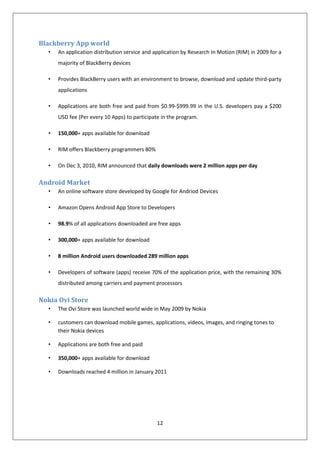 Blackberry App world
  •   An application distribution service and application by Research In Motion (RIM) in 2009 for a
 ...