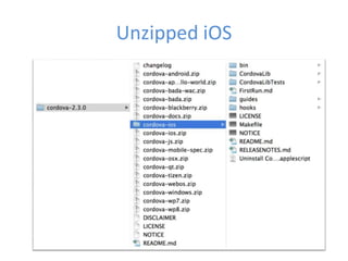 Unzipped iOS
 