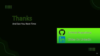 And See You Next Time
14
 