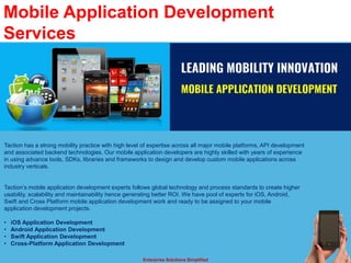 Mobile Application Development Services | PDF