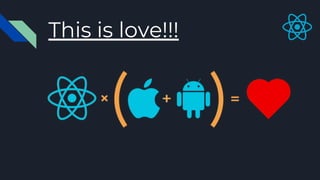 Mobile application development React Native - Tidepool Labs | PDF