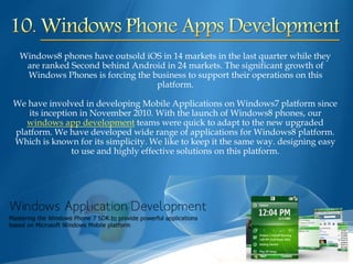 Mobile Application Development Services and Why We Need It? | PPTX