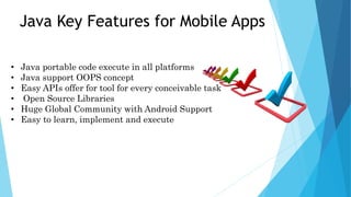 Mobile Application Development Using Java | PPT