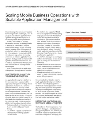 Mobile Application Strategy | PDF