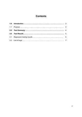 Mobile application testing report | PDF