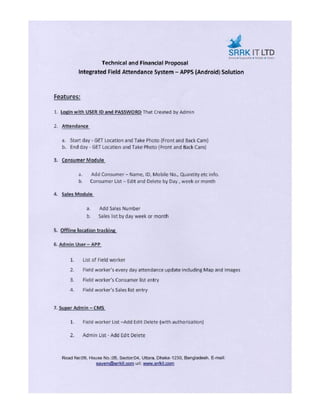 Mobile apps (android)