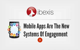 Mobile Apps Are The New
Systems Of Engagement
 