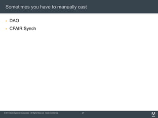 Sometimes you have to manually castDAOCFAIR Synch27