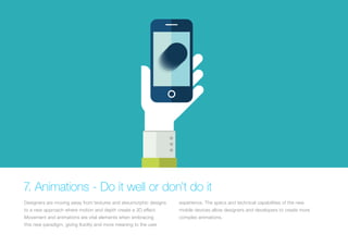 2014 UX/UI trends for mobile solutions