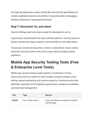 Mobile App Security Testing_ What It Is and How to Perform | PDF